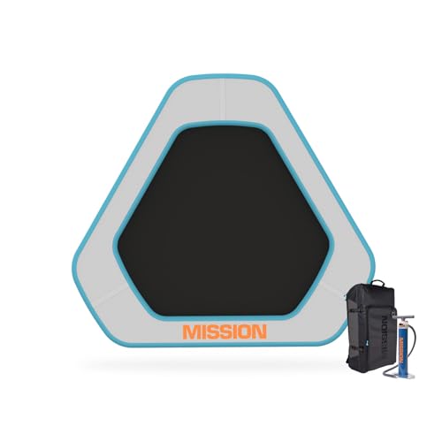 MISSION Inflatable Floating Pool Reef Lite Splash Mat Blue