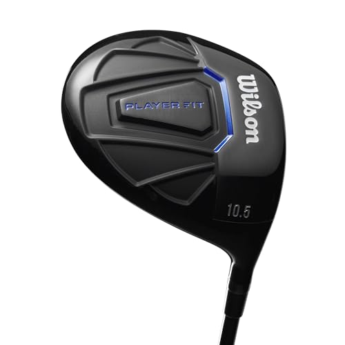 Wilson PlayerFit™ Complete Golf Set with Carry Bag - Men's Right Hand, Stiff, Steel Blue/Black