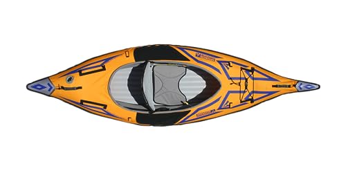 Advance Elements AdvancedFrame Sport Inflatable Kayak AE1017-O Orange/Gold Blue