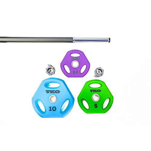 TKO Cardio Pump Group Pack 10 Sets Blue/Green/Purple
