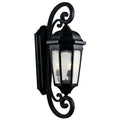 Bailey Street Home 3 Light Outdoor X-Large Wall Mount Textured Black