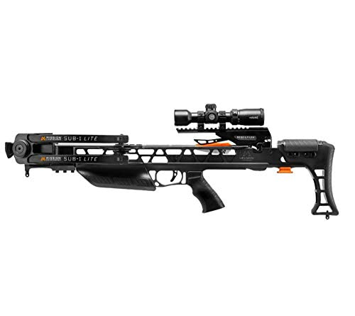 Mission Archery Sub-1 Lite 335FPS Crossbow Black Pro Package #XK036