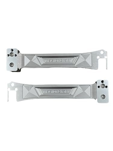 Push Industries Slalom Arm Extension Kit for MasterCraft Wakeboard Racks (Replaces OEM 53491) Silver