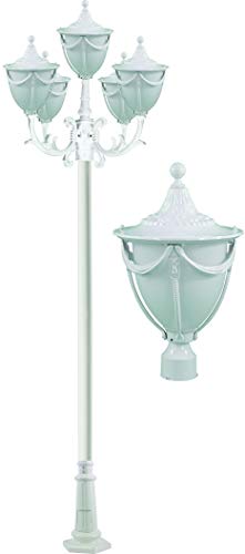 DABMAR LIGHTING INC GM4820-W Rachel 5-Light Post Fixture