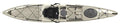 Wilderness Systems Tarpon 140 Sit on Top Fishing Kayak Fossil Tan
