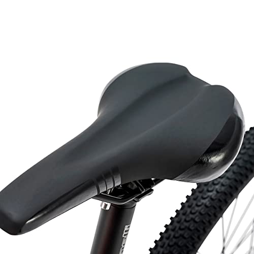 Benelli Bike 29'' Carbon Mountain 18 Speed, Brake Disc, Light-Weight Hardtail Frame (Large) Yellow Black