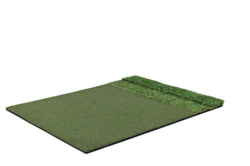 Motivo Golf StrokeSaver Tri-Turf Tour Golf Mat Green
