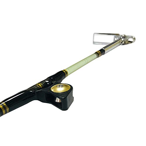 EAT MY TACKLE 80W 2-Speed Reel on Long Dredge Rod Gold