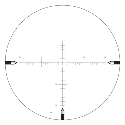 Nightforce ATACR 5-25x56mm ZeroStop Digillum SFP Gun Scope Moar-T Reticle Black