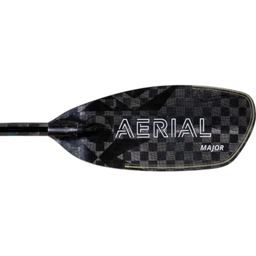 AQUA BOUND Aerial Major Carbon Kayak Paddle 1-Piece 194 cm Black