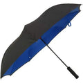RainWorthy 2318970 46 in. The Inverted Umbrella Black & Blue