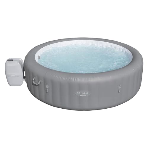 Bestway SaluSpa Grenada AirJet Inflatable Hot Tub 6-8 Person Grey