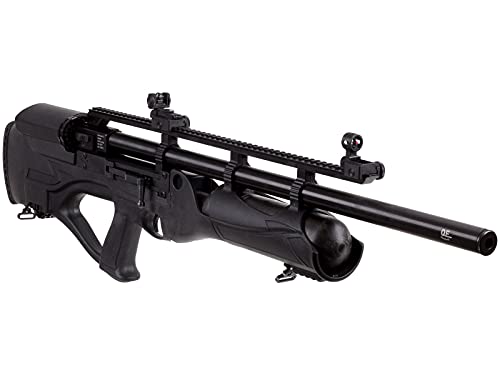 Wearable4U Hatsan Hercules Bully .35 Cal Air Rifle Bundle with 100 Pellets and Targets Black