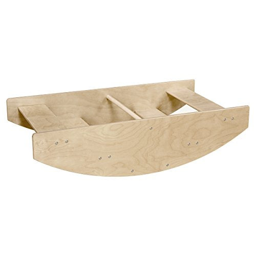 Contender Kids Birch Plywood Rocking Seesaw Natural