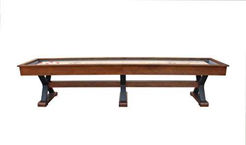 Playcraft Santa Fe 12' Pro-Style Shuffleboard Table Blue