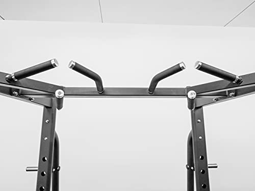 BK BodyKore Commercial Squat Rack & Adjustable Bench 300Lb Olympic Weight Combo Silver Frame