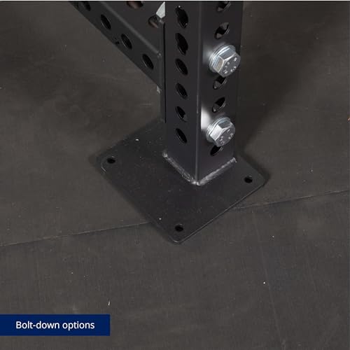 Titan Fitness 90" Black Bolt-Down Power Rack 2000 LB Capacity