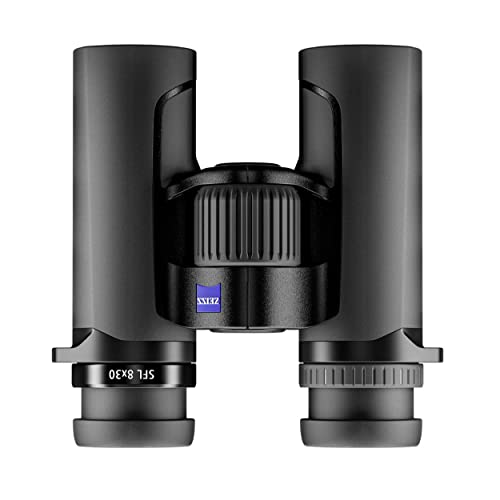 ZEISS SFL Ultra-Compact 8x30 Binoculars with SmartFocus and Lens Cleaning Kit Black