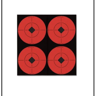 Law 3" Orange Self-Adhesive Target Spots 100 Pack