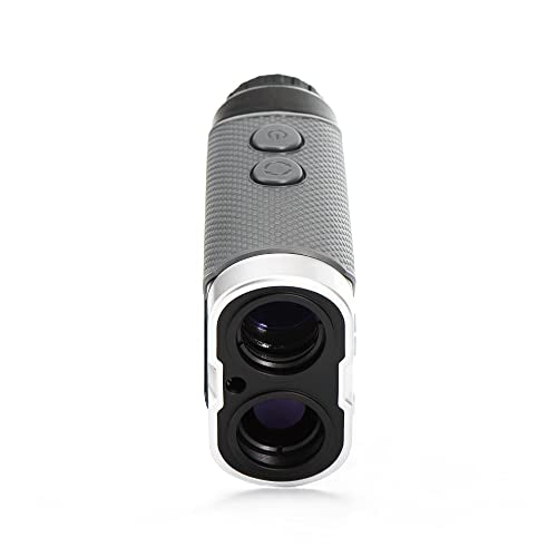 SuperStroke Golf TXr-1000 Slope Laser Rangefinder Rechargeable 1000+ Yard Range 7X Magnification Magnetic Cart Mount Black/Gray