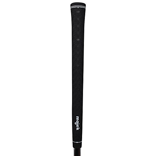Majek Grips Golf Grips - 150 pcs Tour Pro Black Standard