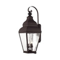 Livex Exeter 4-Light Outdoor Wall Lantern Bronze