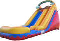 JumpOrange Commercial Inflatable 18' Rainbow Cloud Water Slide with Air Blower
