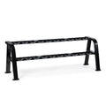 Titan Fitness 2 Tier Saddle-Style Dumbbell Weight Rack Black