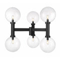 Z-Lite Laurent Outdoor Post 6-Light 360W Black