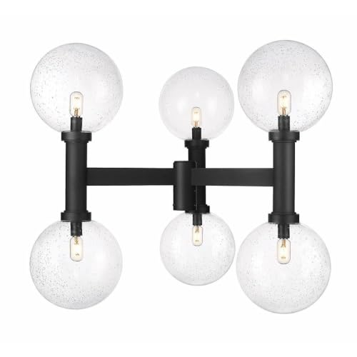 Z-Lite Laurent Outdoor Post 6-Light 360W Black