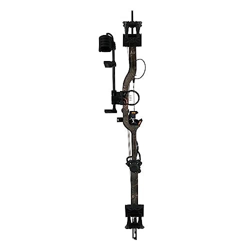 Bear Archery Species EV Ready to Hunt Compound Bow Package 60 lb Left Hand True Timber Strata
