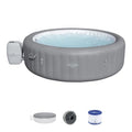 Bestway SaluSpa Grenada AirJet Inflatable Hot Tub 6-8 Person Grey
