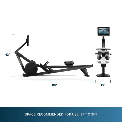 Hydrow Wave Rowing Machine Pirate Black