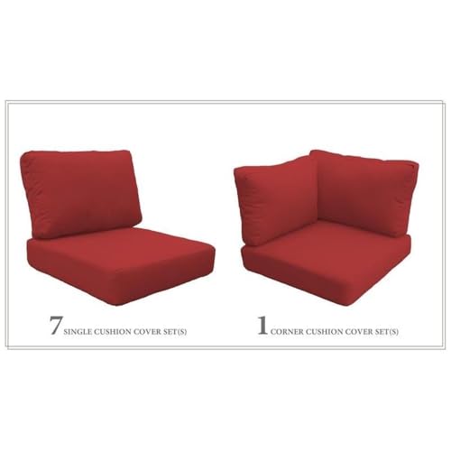 TK Classics Cushions Florence 11D Patio Furniture Terracotta