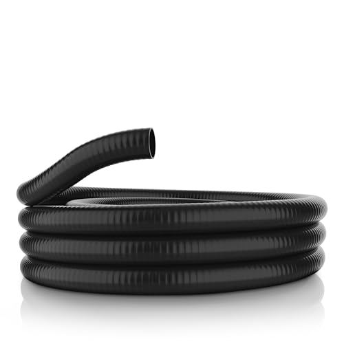 Alpine Corporation 100' PVC Ultra-Flex Hose 3" Inside Diameter Black