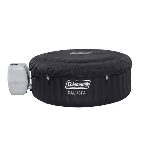 Coleman Inflatable Hot Tub Portable Outdoor Spa Black