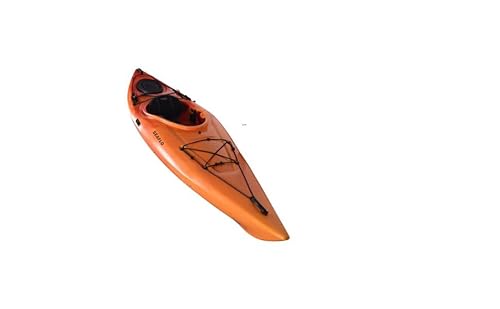 SEAFLO Premium Sit-in Recreational Kayak RDA110 Yellow/Orange