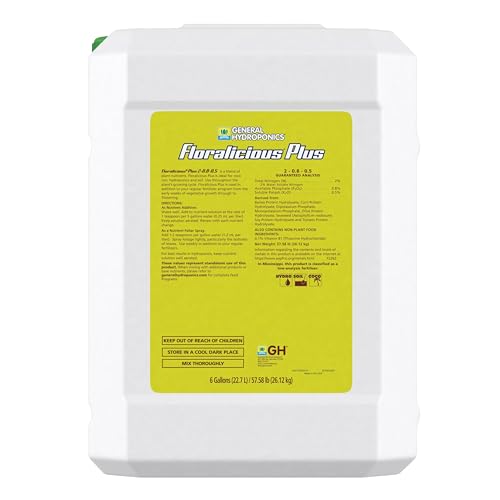 General Hydroponics Floralicious Plus Vitality Plant Food 6 Gal.