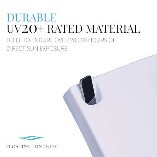 Floating Luxuries Kai Shelf Pool Lounger Set of 2 White