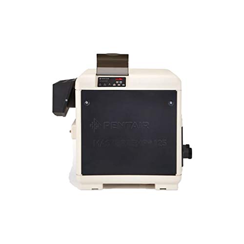 Pentair MasterTemp 125,000 BTU Compact Natural Gas Pool Heater Almond