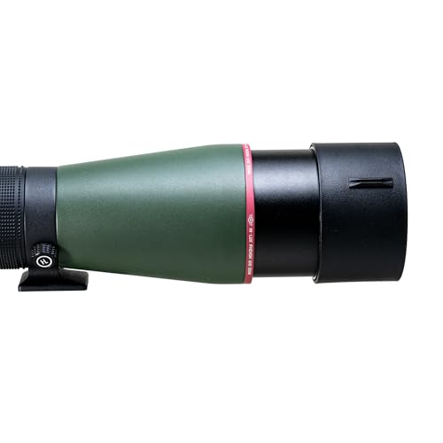 hi-lux Phenom 20-60X85 UHD Spotting Scope with Zoom Eyepiece, ED Glass Green