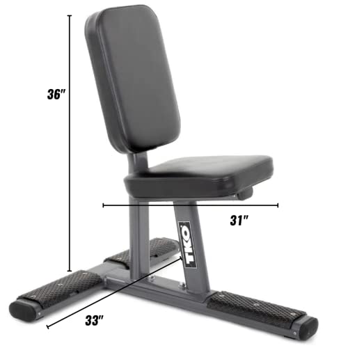 TKO Seated Utility Bench Black