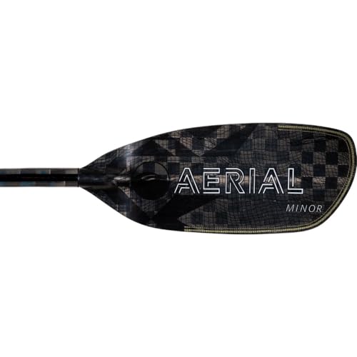 AQUA BOUND Carbon Versa-Lok Bent Shaft 2-Piece Kayak Paddle Black