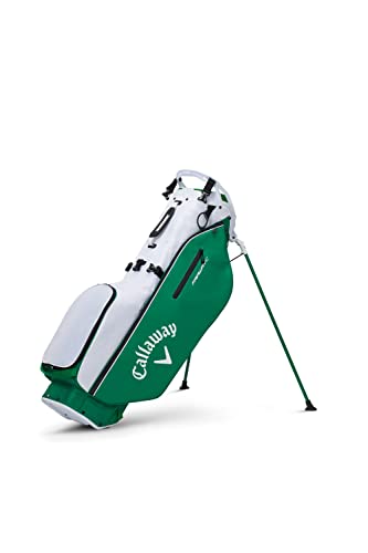 Callaway Golf 2022 Fairway C Stand Bag Double Strap White/Kelly Green