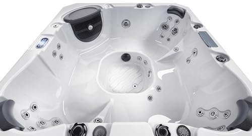 Luxuria Spas Aspen 7-Person 43-Jet Hot Tub Homemade White/Coffee