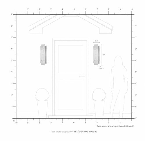 Livex 1 Light Brushed Nickel Outdoor Wall Lantern Nickel