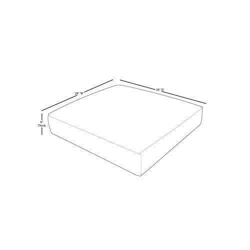 TK Classics Cushions BARBADOS-12b Patio Furniture Sail White