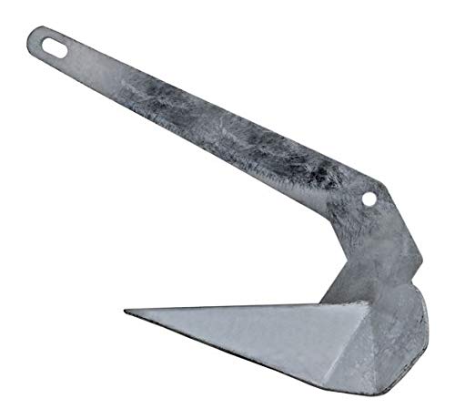 US Galvanized Delta Plow Anchor 55lbs (25kg) Fast Set