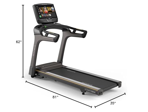 Matrix Fitness T50 Treadmill with XUR Console Black/Yellow