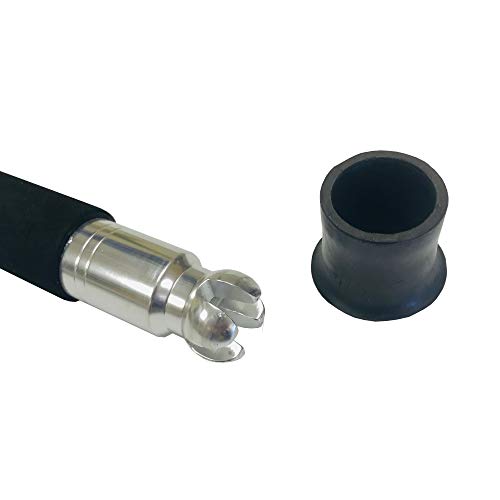 EAT MY TACKLE Amberjack Jigging Rod and Reel Combo Black Blue Gold